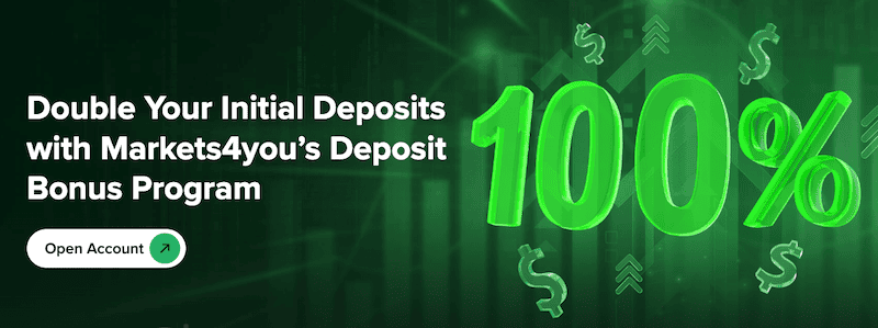 Markets4you Deposit Bonus